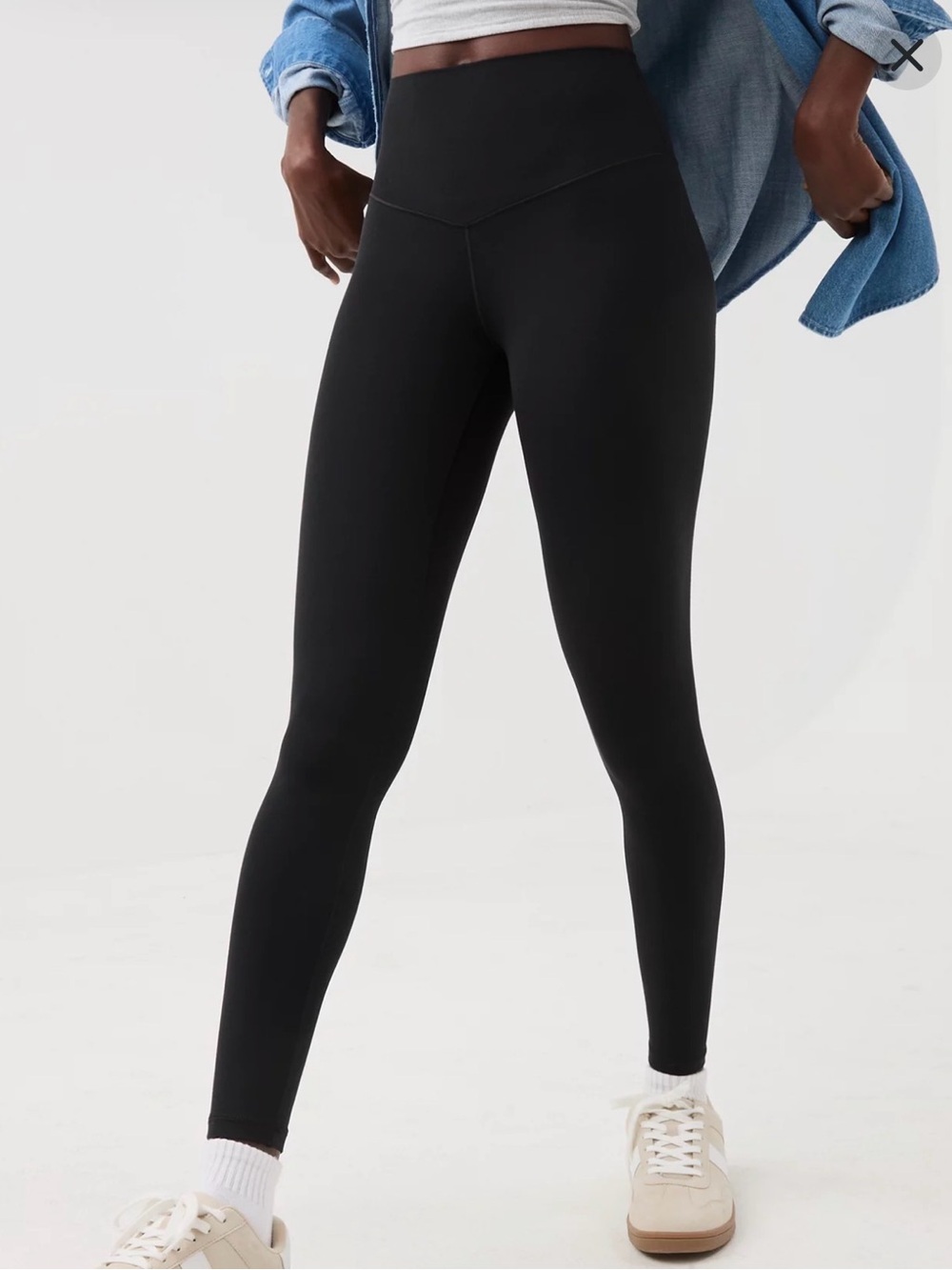 OFFLINE By Aerie Real Me XTRA High Waisted Legging XL Long New Black